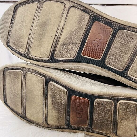 Democrata Brown Worn Distressed Brazilian Leather Lace up Mens Sneakers - Size 8 - Picture 7 of 8